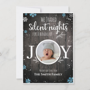 Rustikaler Baby Weihnachten