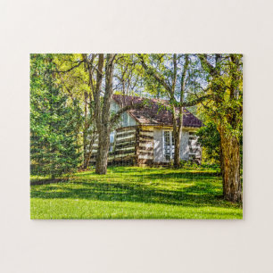 Rustikaler Barn Ohio. Jigsaw Puzzle