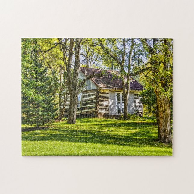 Rustikaler Barn Ohio. Jigsaw Puzzle (Horizontal)