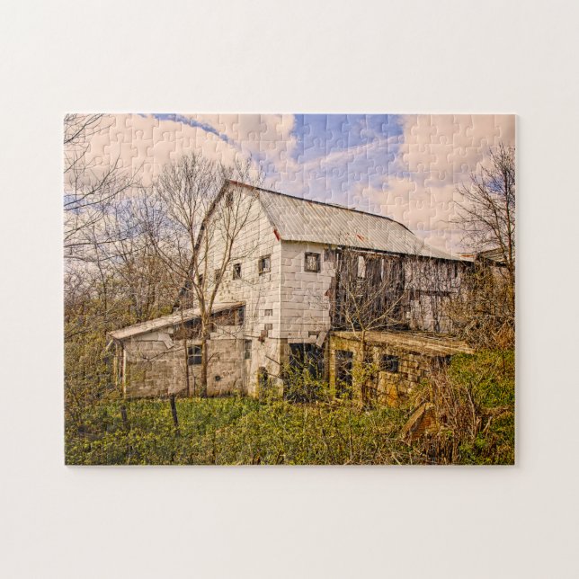 Rustikaler Barn Ohio. Puzzle (Horizontal)
