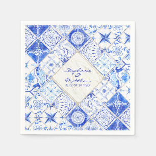 Rustikaler Bauernhof Elegante Hochzeitsstimmung Serviette
