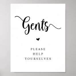 Rustikaler Bauernhof, Gents, helfe dir, Waschraum Poster