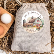 Rustikaler Bauernhof Oink Moo Birthday Vielen Dank