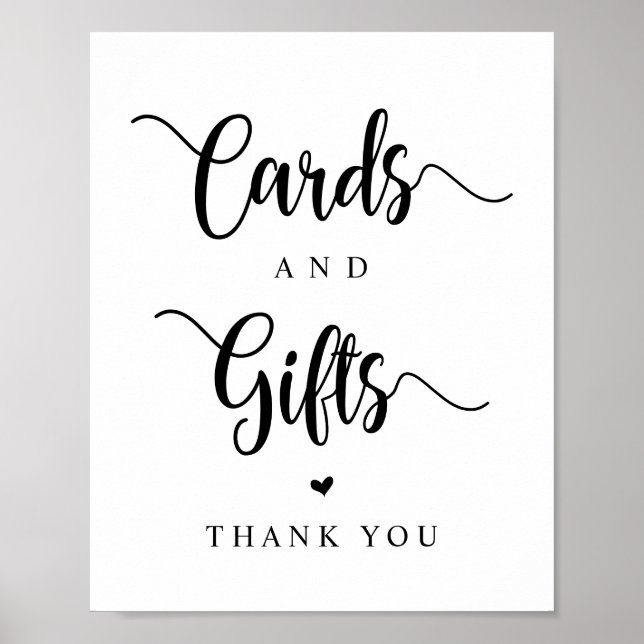 Rustikaler Bauernhof, Schwarzer Schriftart, Hochze Poster (Vorne)