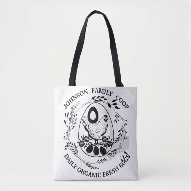 Rustikaler Bauernmarkt Maßgeschneiderter Hen (Vorderseite)