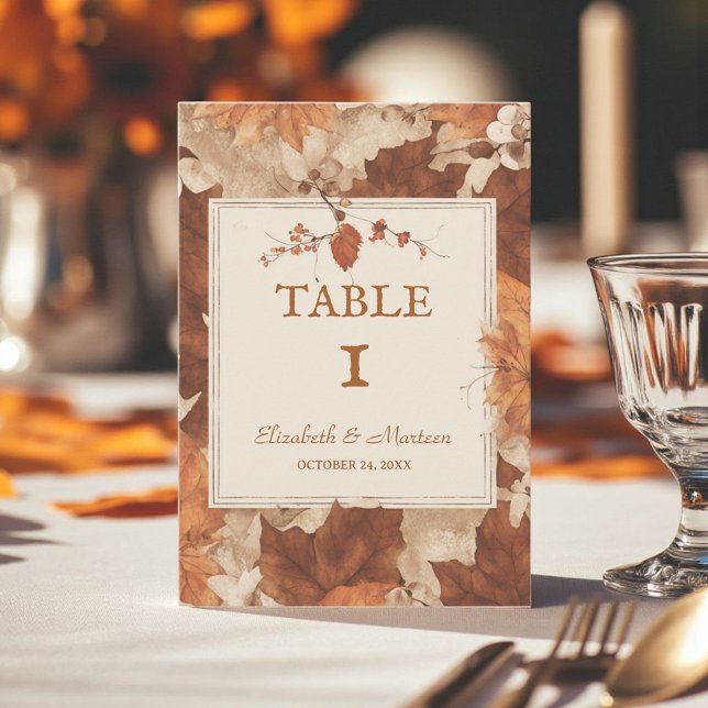 Rustikaler Beige-Brauner Ahorn Verlasst Herbst (Von Creator hochgeladen)