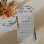 Rustikaler Bergweingarten Einladung zur Hochzeit<br><div class="desc">Kommen Sie mit uns in die Berge! Set den Ton für eine rustikale Hochzeit mit einer maßgeschneiderten Einladung. Diese "geräumige" Einladung ist eine gute Möglichkeit, Ihren Gästen zusätzliche Informationen über die Hochzeit zu geben. Auf diesen Karten können Sie die Festlichkeiten rund um Ihr Hochzeitswochenende auflisten, wie z.B. Begrüßungscocktails, Party und...</div>