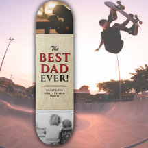 Rustikaler bester Vater je Vatertag 2 FotoCollage
