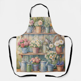 Rustikaler Blume Markt - Vintager Kernbereich Schürze