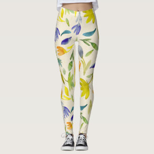Rustikaler Blumengarten Botanischer Garten Leggings
