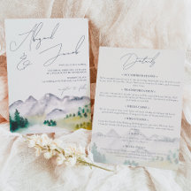 Rustikaler Boho Colorado Berg in einer Hochzeit
