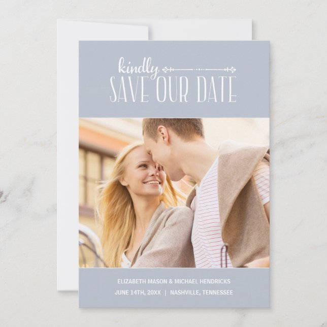 Rustikaler Charme | Foto Save-the-Date Save The Date (Vorderseite)
