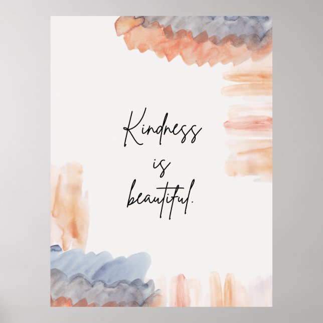 Rustikaler Charme: Motivierend Kunst Poster (Vorne)