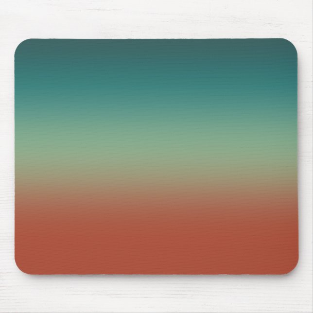 Rustikaler, dunkelschiefer, grau, aquamarin braun  mousepad (Vorne)