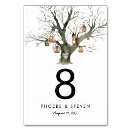 Rustikaler Eichenbaum Hochzeiten Single Tischnumme Tischnummer