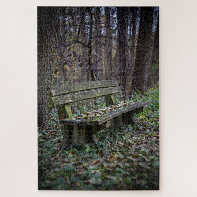 Rustikaler Erwachsener des Naturliebhaber-Fotos Puzzle (Vertikal)