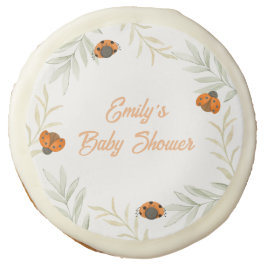 Rustikaler Fall Ladybug Grüne Kinderdusche