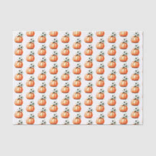 Rustikaler Fall Pumpkin Seidenpapier