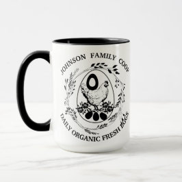 Rustikaler Familienbetrieb Bauernhof Bio Frischeie Tasse