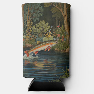 Rustikaler Fischfang Selters Dosenkühler