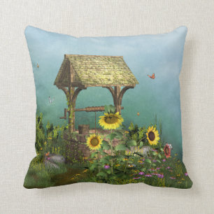 Rustikaler Garten Kissen