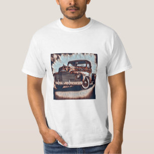 Rustikaler Grunge Truck - Eine Vintage Schönheit T-Shirt