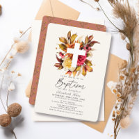 Rustikaler Herbst Herbst Blütenweißkreuz Taufe