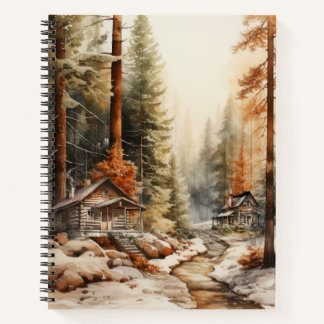 Rustikaler Herbst Notizbuch
