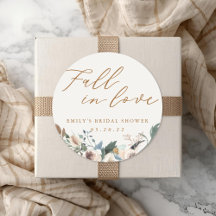 Rustikaler Herbstflorfall im Brautparty der Liebe