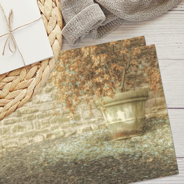 Rustikaler Herbstgarten Seidenpapier (Von Creator hochgeladen)