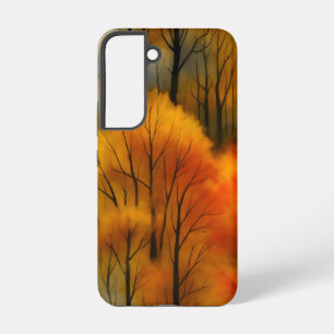Rustikaler Herbstwald - Herbst Farbe Samsung Galaxy Hülle