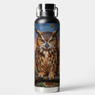 Rustikaler Impasto-Uhu  Trinkflasche