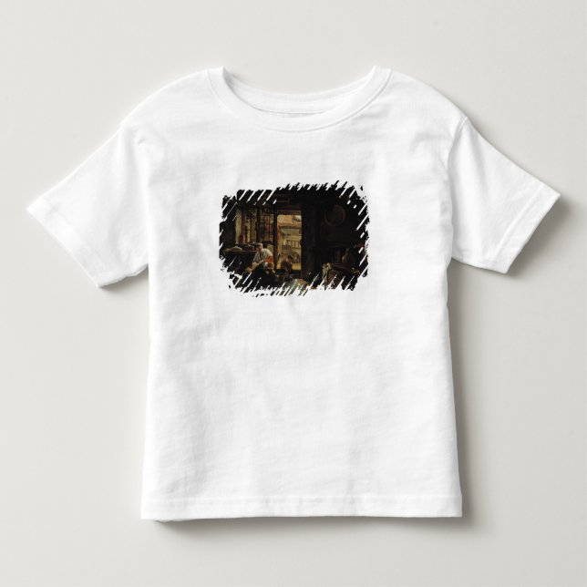 Rustikaler Innenraum Kleinkind T-shirt (Vorderseite)