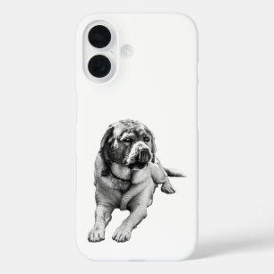 Rustikaler Lächelschutz iPhone 16 Hülle