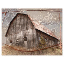 Rustikaler Landstall Vintage Textur Grau Sky