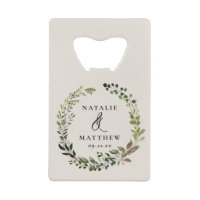 Rustikaler Laubkranz Herbst Winterhochzeit Party