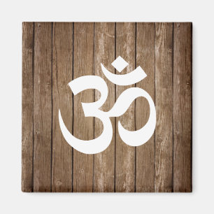 Rustikaler Om-Symbol-Magnet Magnet