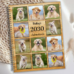 Rustikaler Personalisierter Fotomaterial Hund jähr Planer<br><div class="desc">Individueller Begleiter Foto Collage Kalender Planer für Ihren besten Freund. Behalt alle Termine, ob Tierarztbesuche, Welpenspiele, Hundepflege oder alle organisierten Trainings, jedes Haustier verdient einen personalisierten Foto-Planer ! Unser Hund-Foto-Planer hat 11 Fotos, um zu personalisieren, Namen und Text. Design ist vorne und hinten. Ideal für Hundeliebhaber, Hundeliebhaber, Katzen-Liebhaber und Liebhaber...</div>