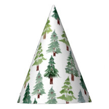 Rustikaler Pinienwald Winter