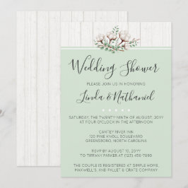 Rustikaler Polterabend für Südwolle Einladung