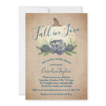 Rustikaler Rückgang des Brautparty der Liebe Blaue