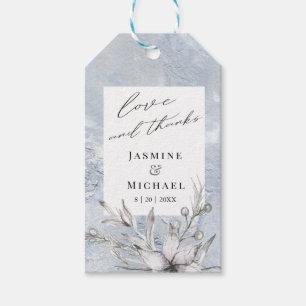 rustikaler Schablone Geschenkanhänger