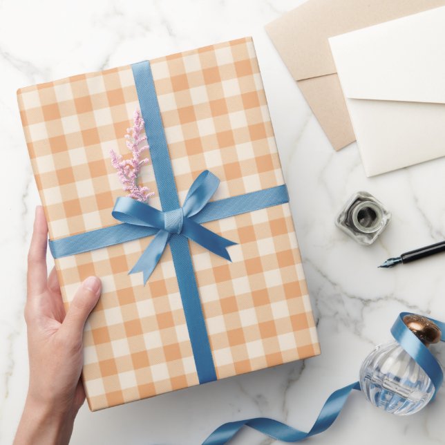 Rustikaler Scheckwrap für jeden Anlass Geschenkpapier (Schenken)