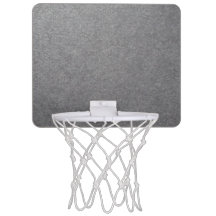 Rustikaler Schwarzer Basketballkorb