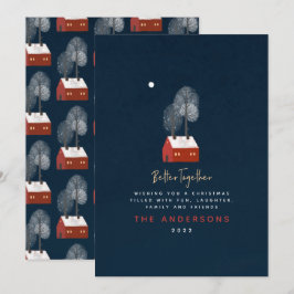 Rustikaler Seefahrer-Skandal Foto Weihnachten Ankündigung