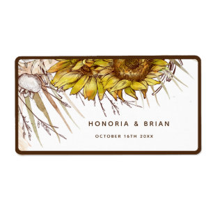 Rustikaler Senf Sonnenblume