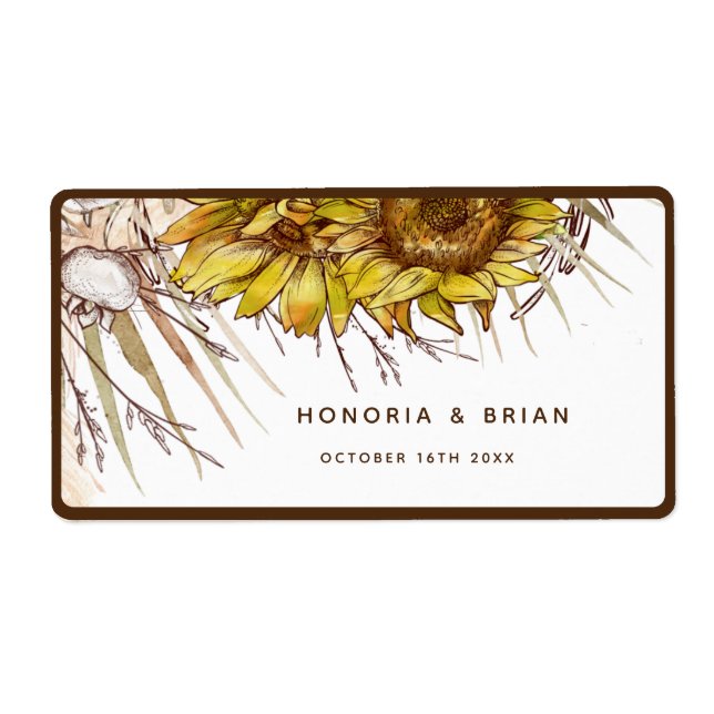 Rustikaler Senf Sonnenblume (Vorne)