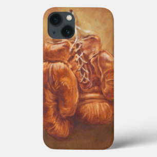 Rustikaler Sport   Boxhandschuh iPhone 13 Hülle