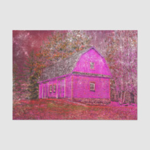 Rustikaler Stall Vintag rosa Rosa bedrückte Textur Seidenpapier