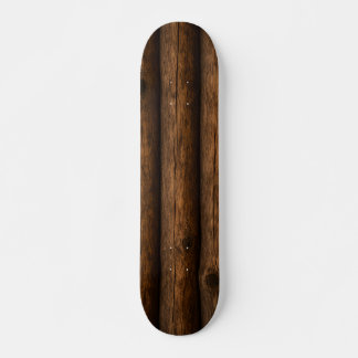 Rustikaler Stamm Skateboard